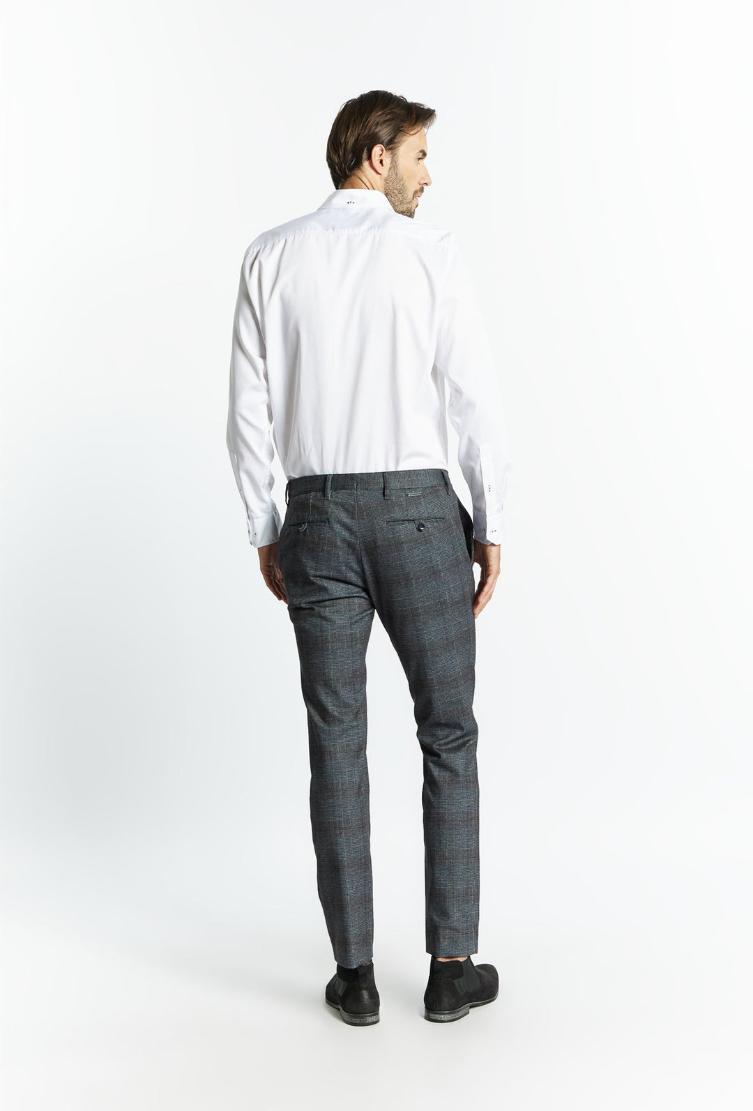 Smart Check Trousers