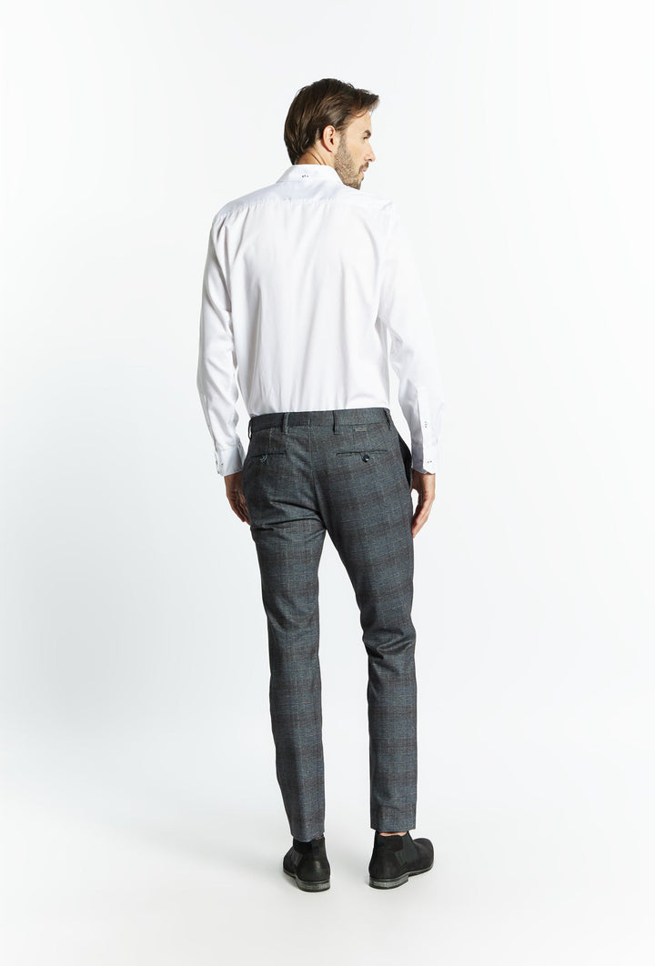 Elegante geruite broek