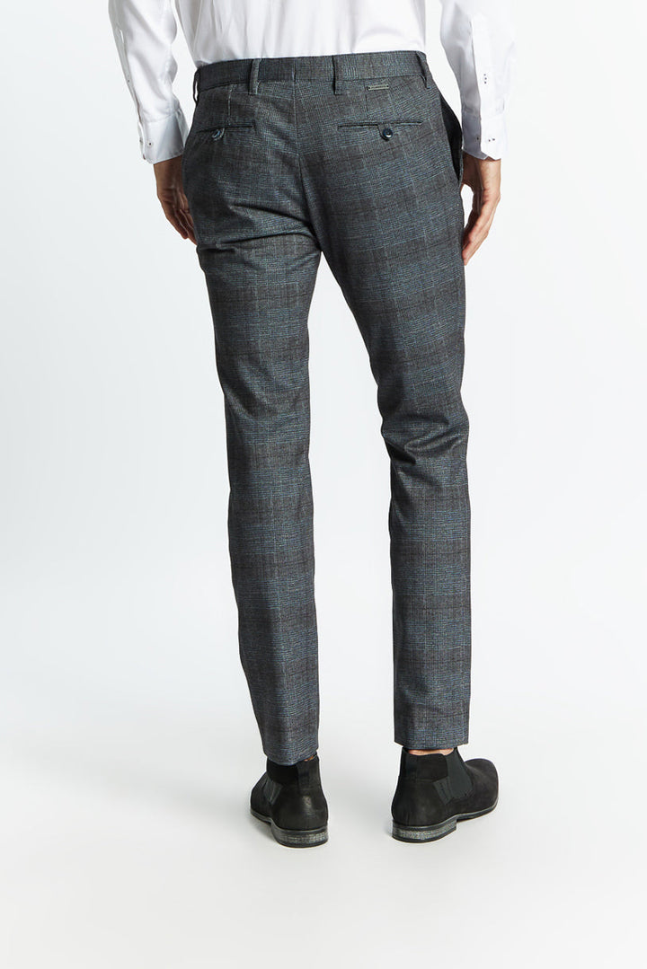 Elegante geruite broek