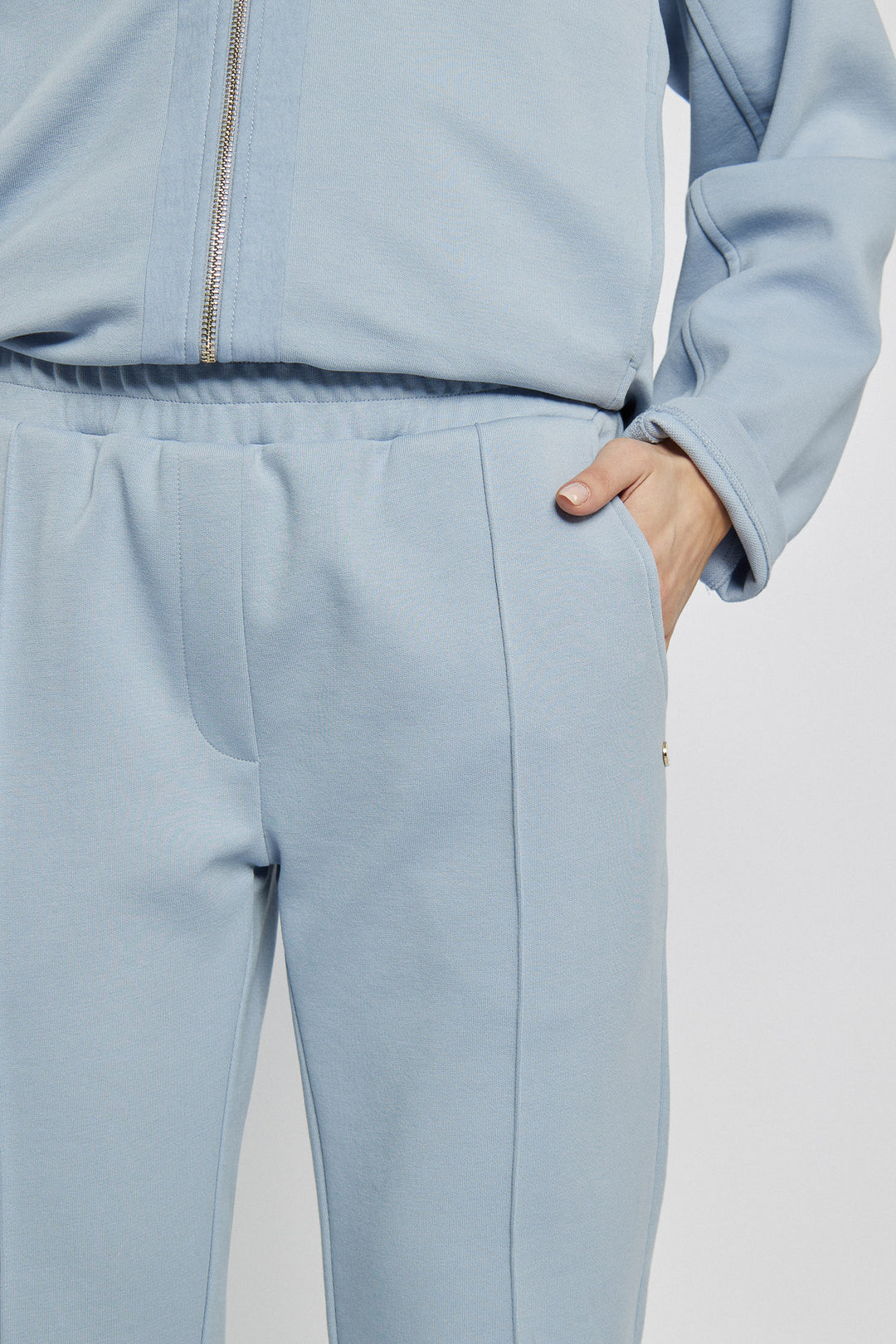 Campione sweatpants with decorative stitching