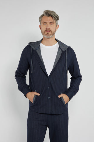 Campione men's striped hoodie
