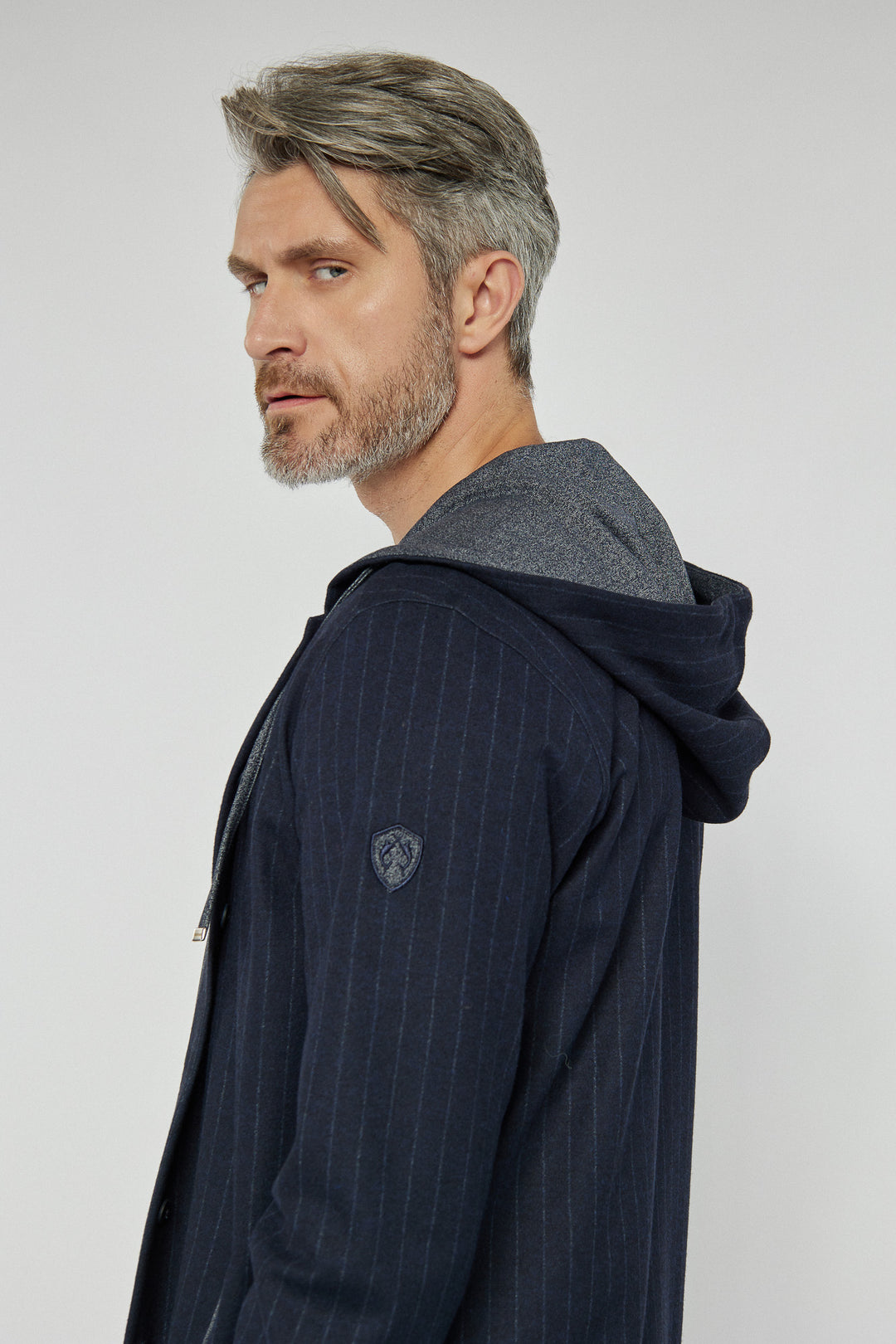 Campione men's striped hoodie
