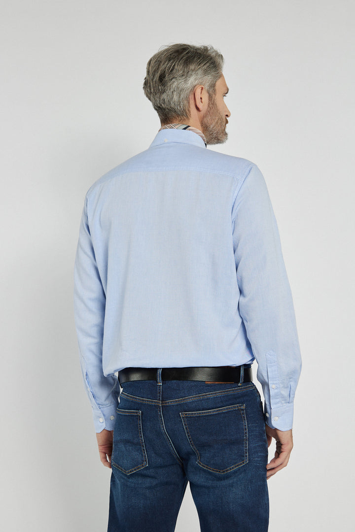 Campione Regular Fit men's shirt in light blue