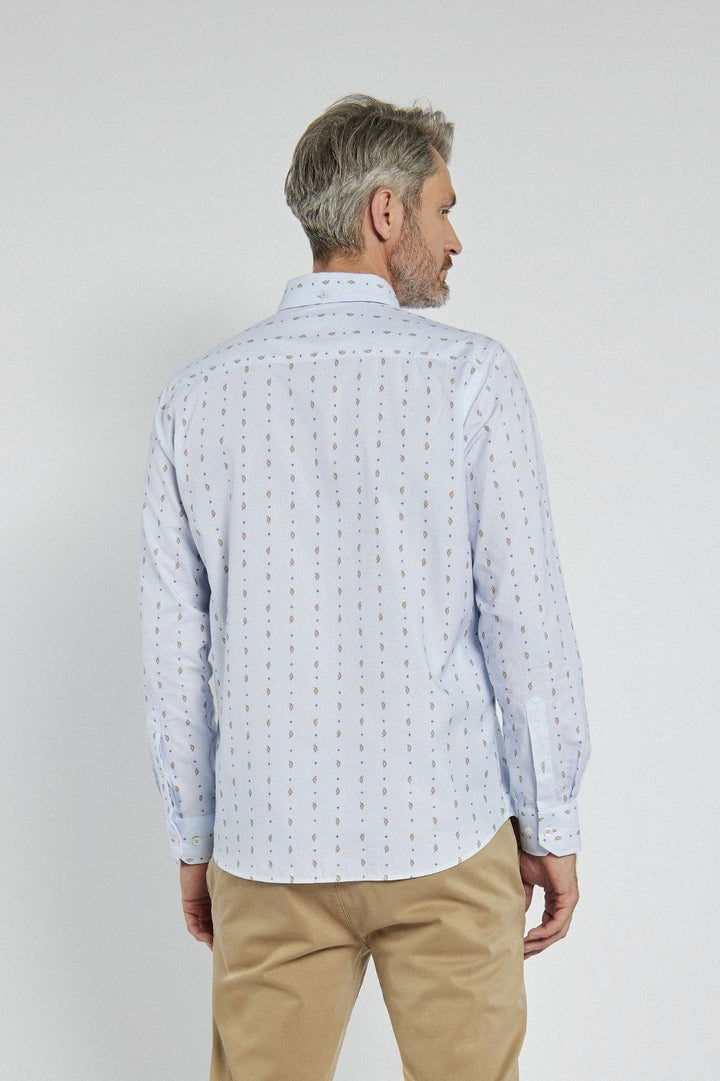 Men's Campione Modern Fit striped and patterned shirt