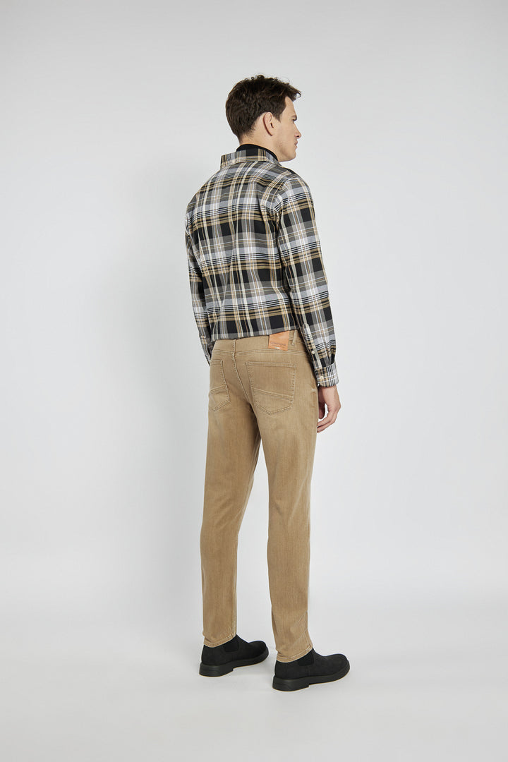 Men's Campione classic beige chino pants