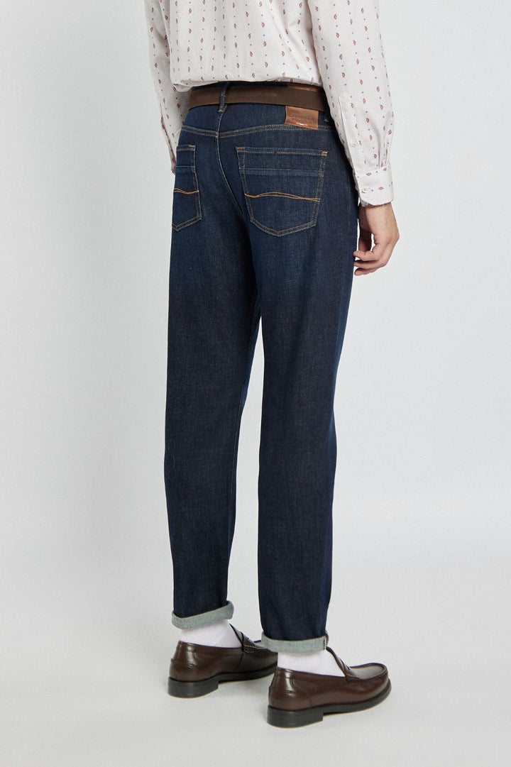 Men's Campione navy blue Regular Fit jeans