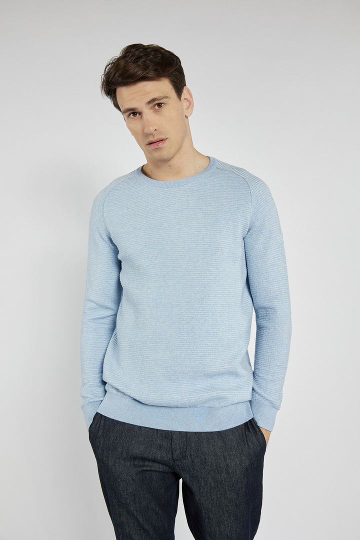 Campione men's sweater in light blue