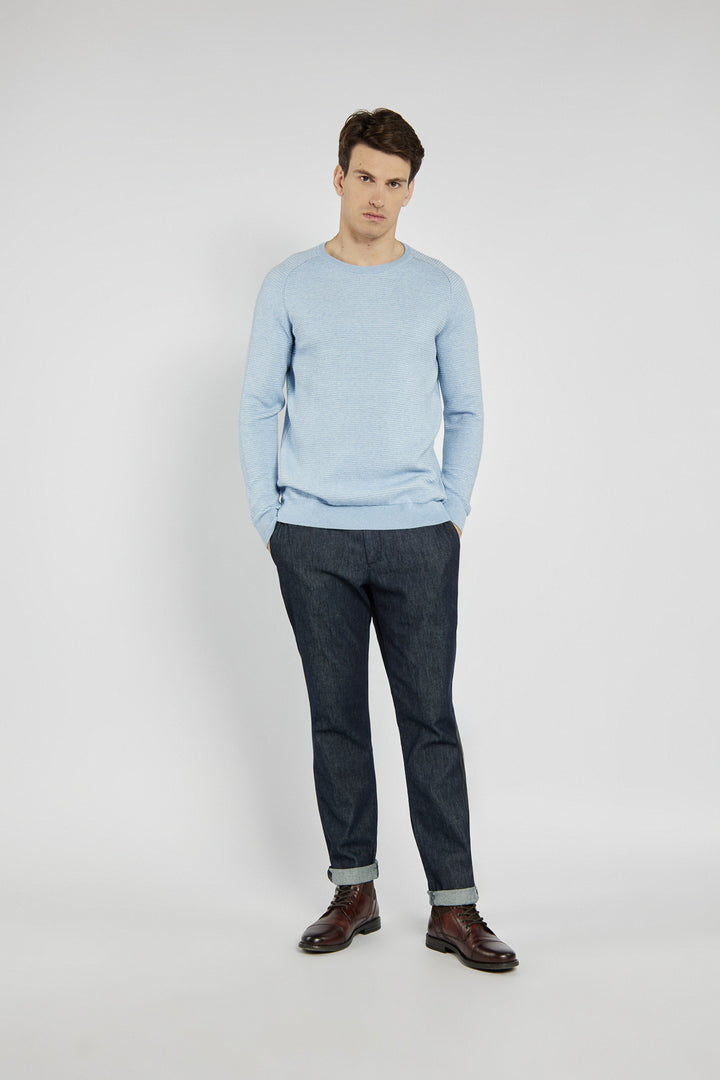 Campione men's sweater in light blue