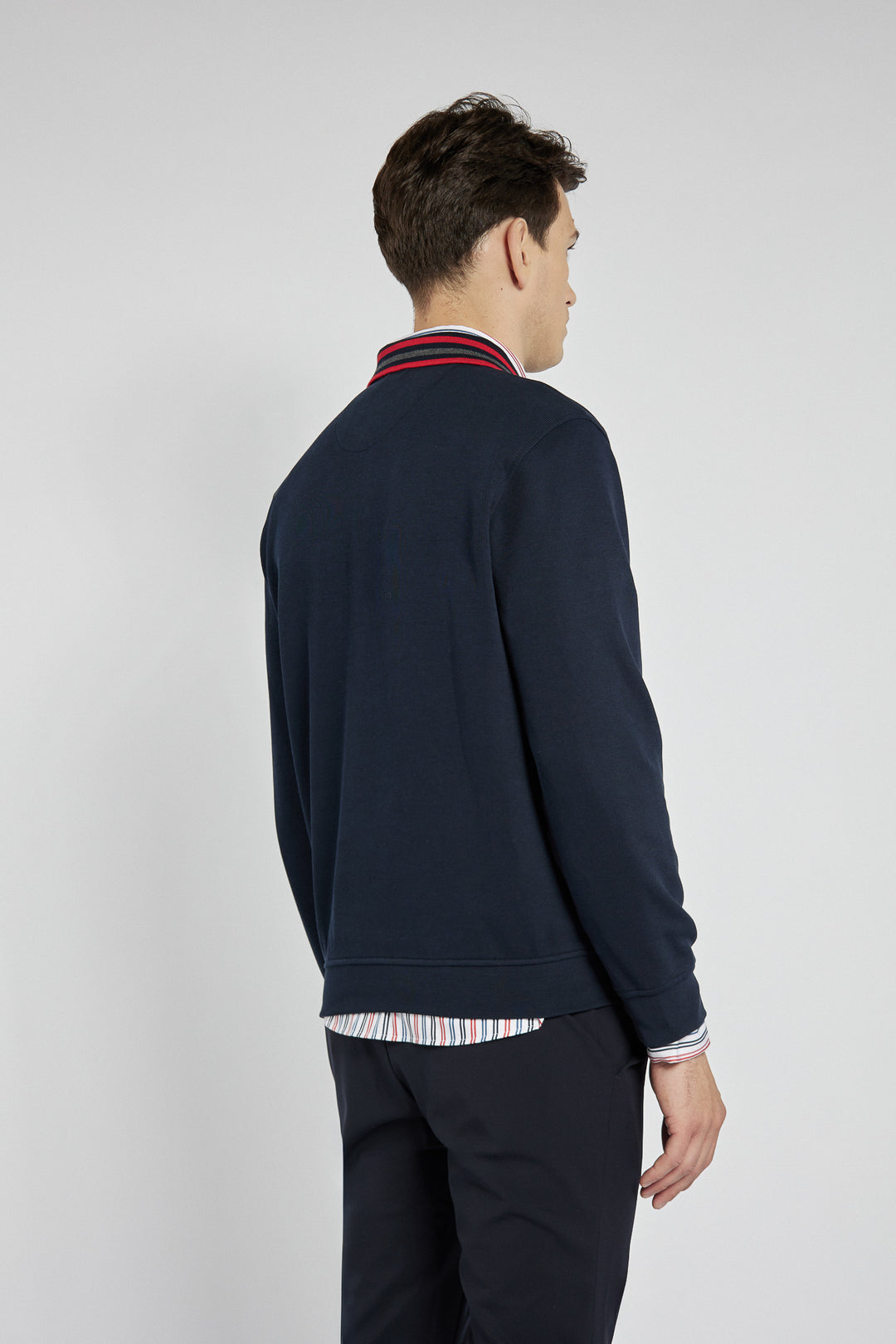 Campione men's polo sweatshirt with collar