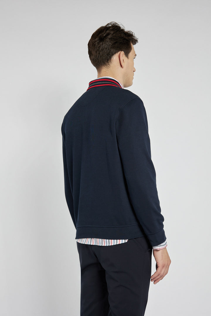 Campione men's polo sweatshirt with collar
