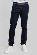 Alberto Herren-Jeans Navy Regular Fit