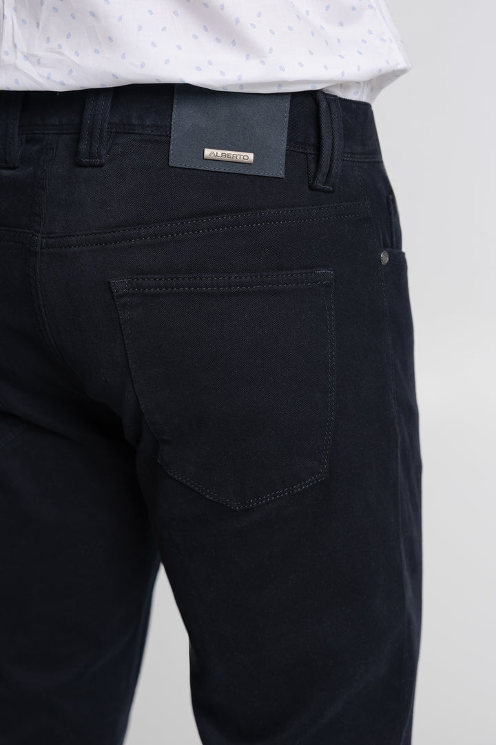 Alberto Herren-Jeans Navy Regular Fit
