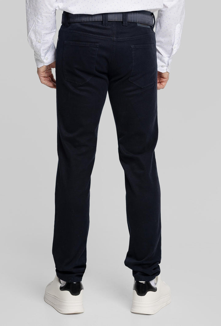 Alberto Herren-Jeans Navy Regular Fit