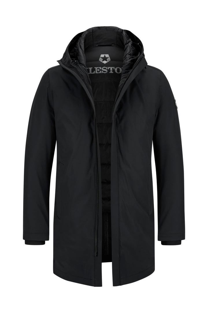 Funktionelle lange Parkajacke