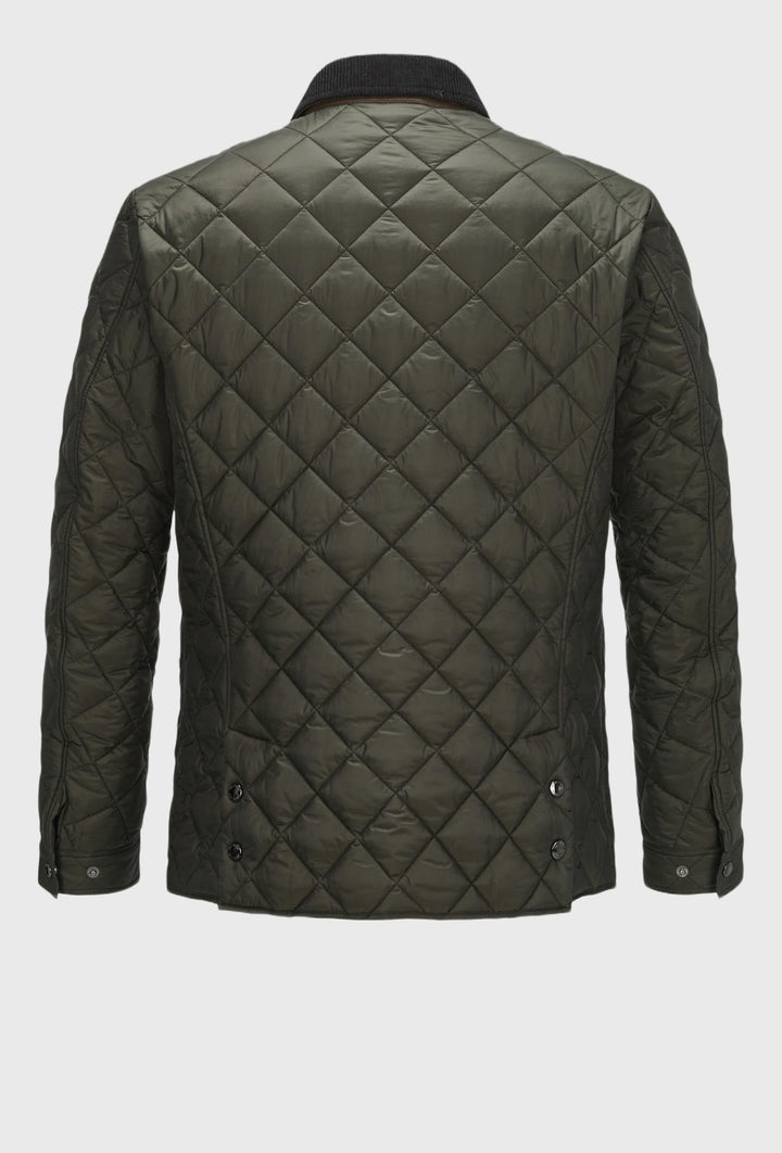 Milestone jacket with large pockets, in khaki color