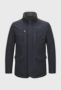 Navy-Jacke mit abnehmbarer Weste