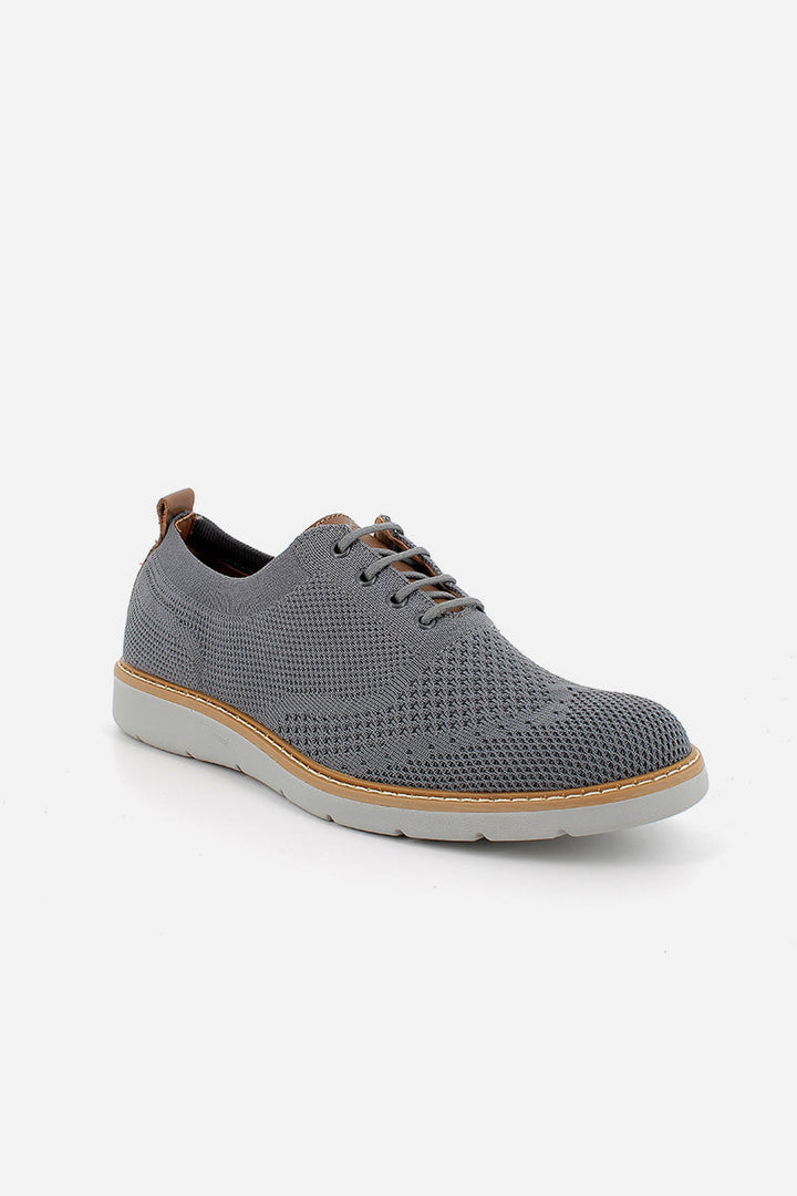 Lace-Up Fabric Shoes
