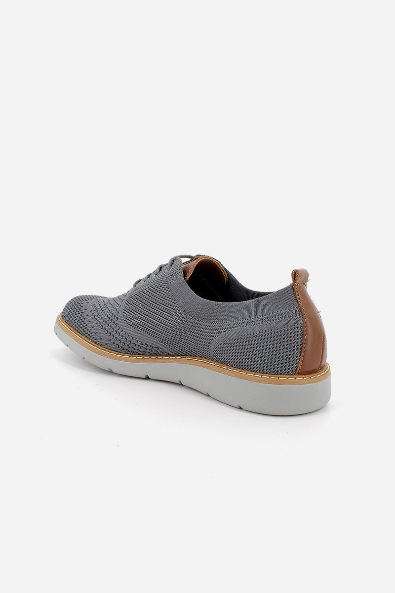 Lace-Up Fabric Shoes