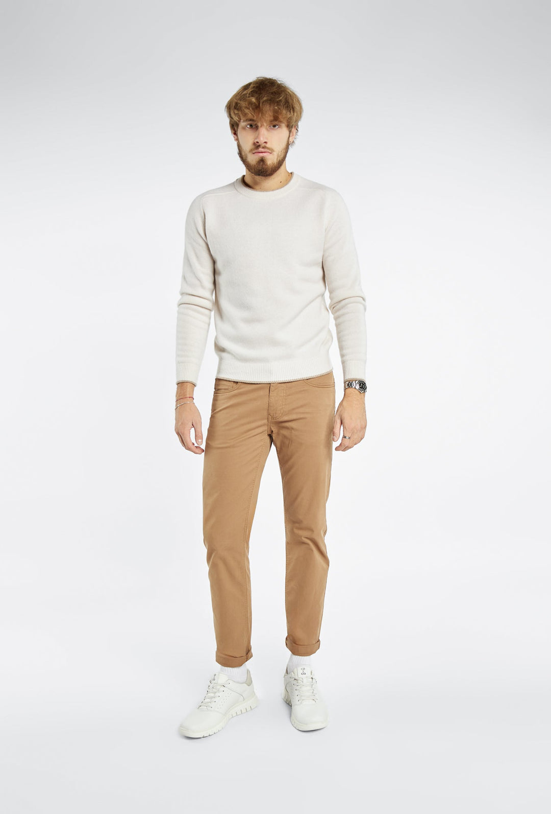 Primodi Herrenhose im Skinny Fit in Jeansoptik