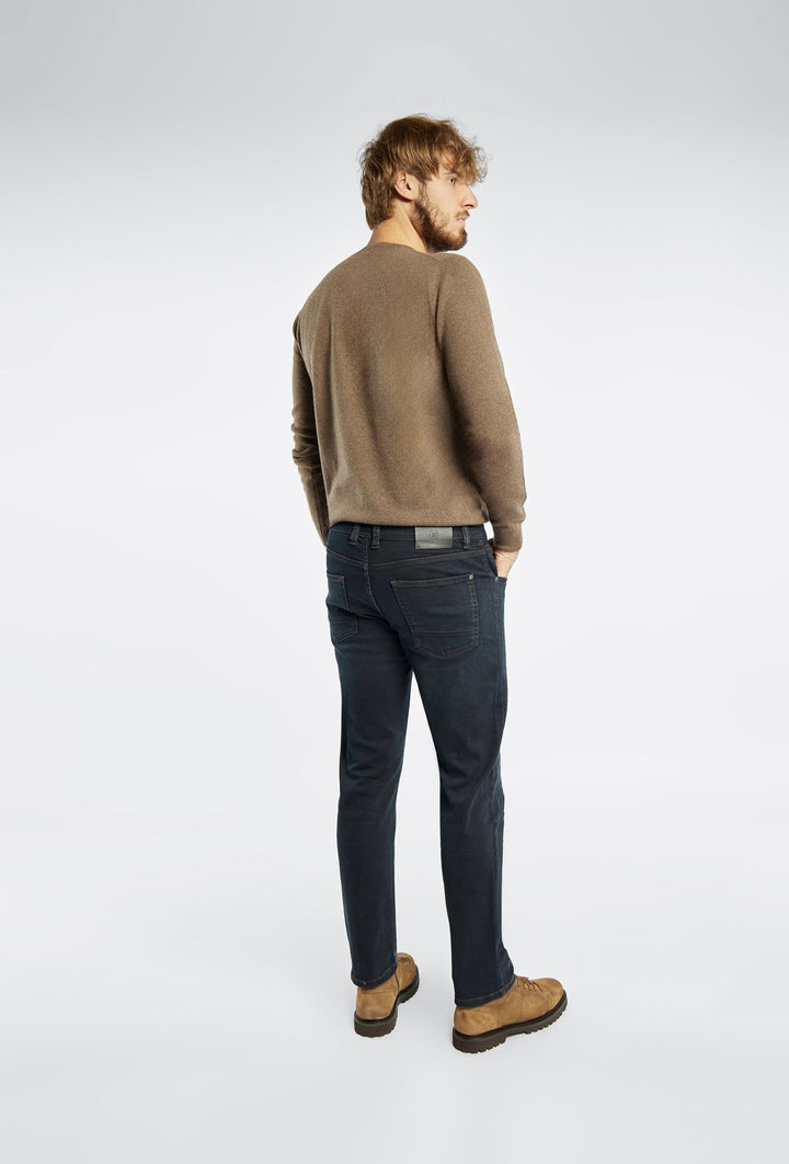 Klassische Primodi Herrenjeans im Skinny Fit in Navy