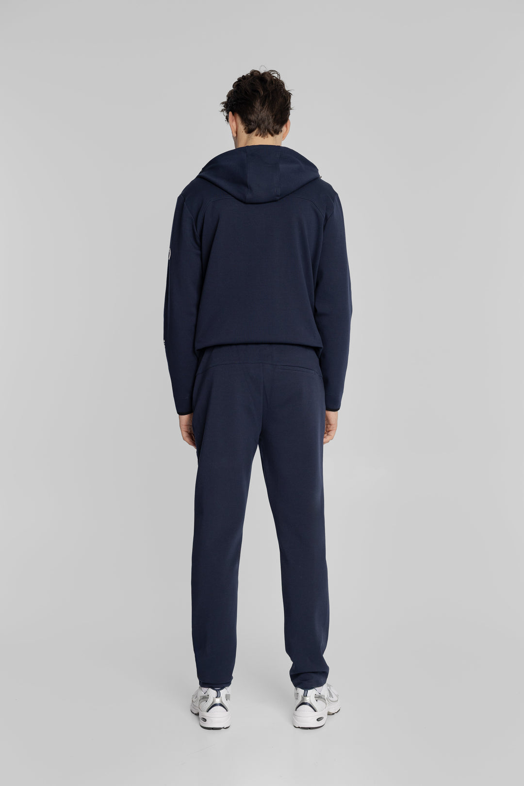 Campione Dunkelblaues Herren-Set mit Zip-Hoodie und Hose