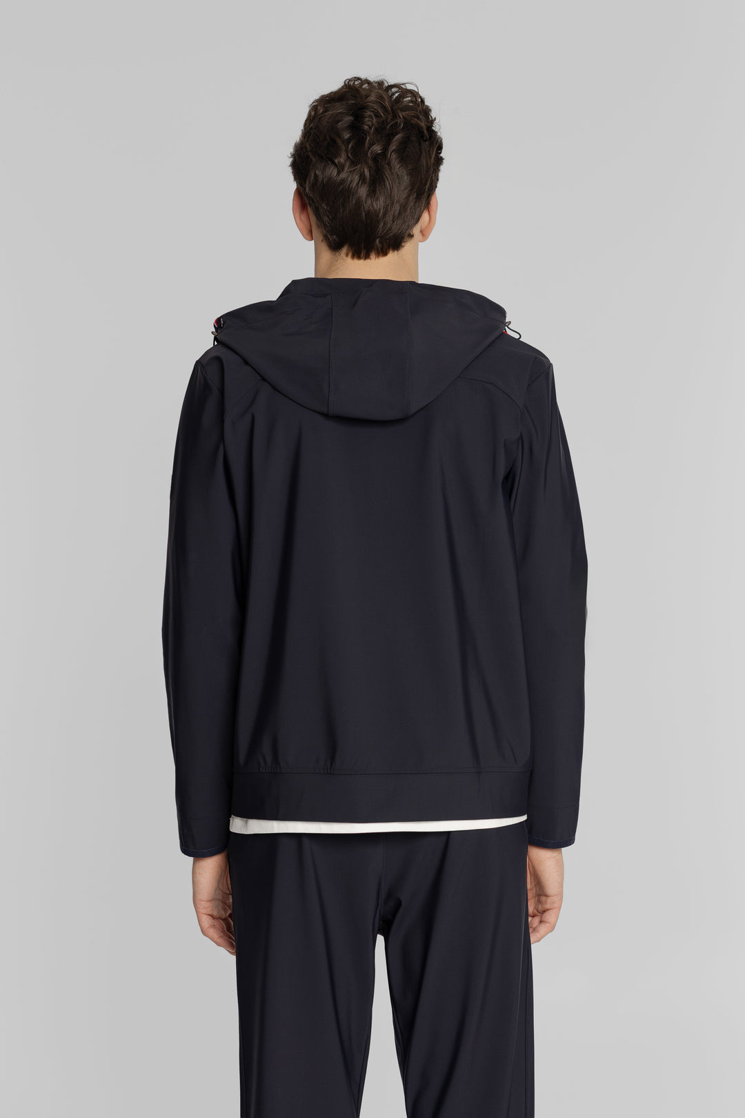Campione Dunkelblaues Herren-Set mit Kapuzenjacke und Hose