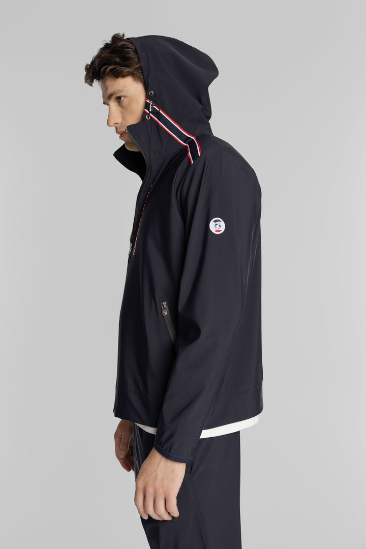 Campione Dunkelblaues Herren-Set mit Kapuzenjacke und Hose