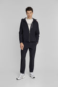 Campione Dunkelblaues Herren-Set mit Kapuzenjacke und Hose