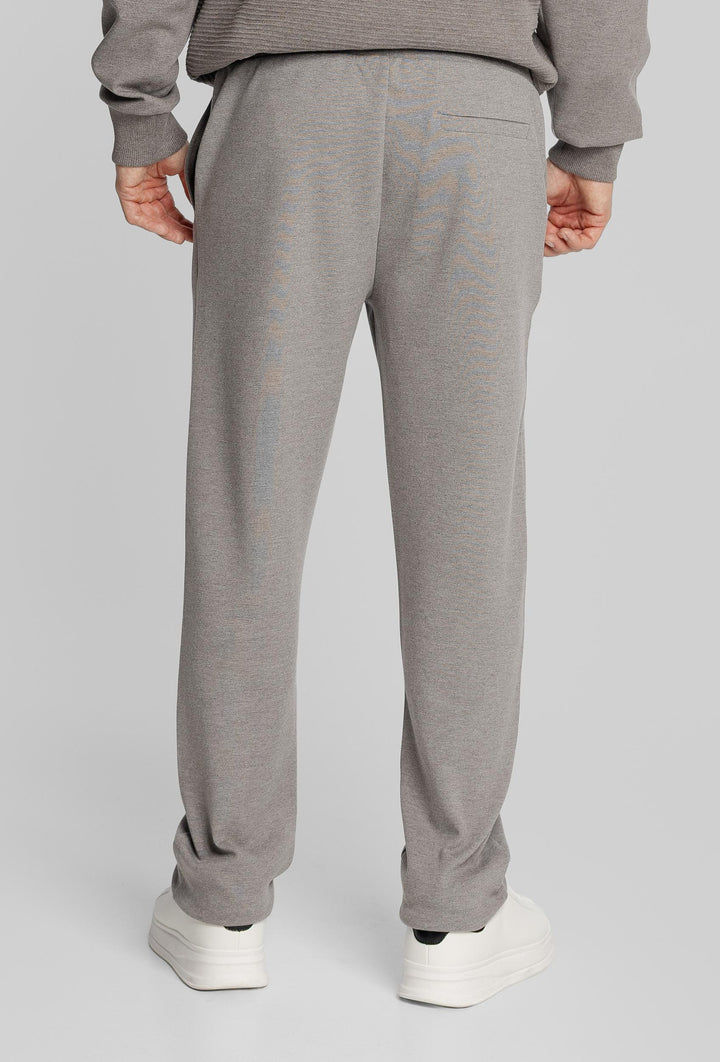 Campione Herren-Set in Taupe mit Kapuzenjacke und Hose