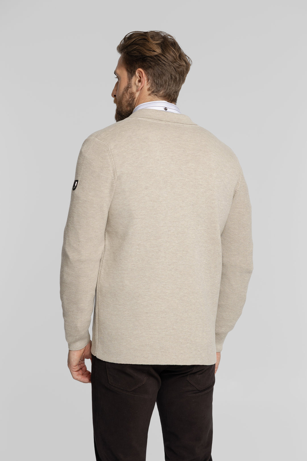 Męski kardigan dzianinowy Regular Fit