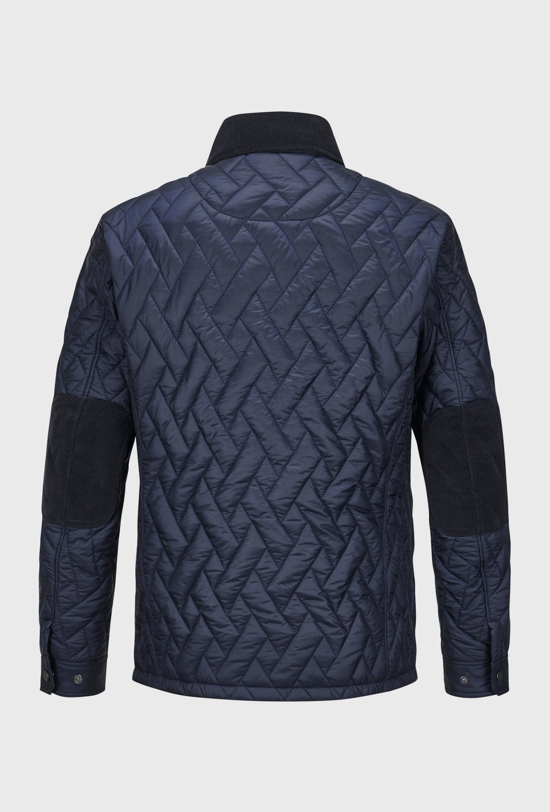Navy Quilted Jacket
