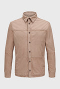 Milestone Wildlederjacke Beige