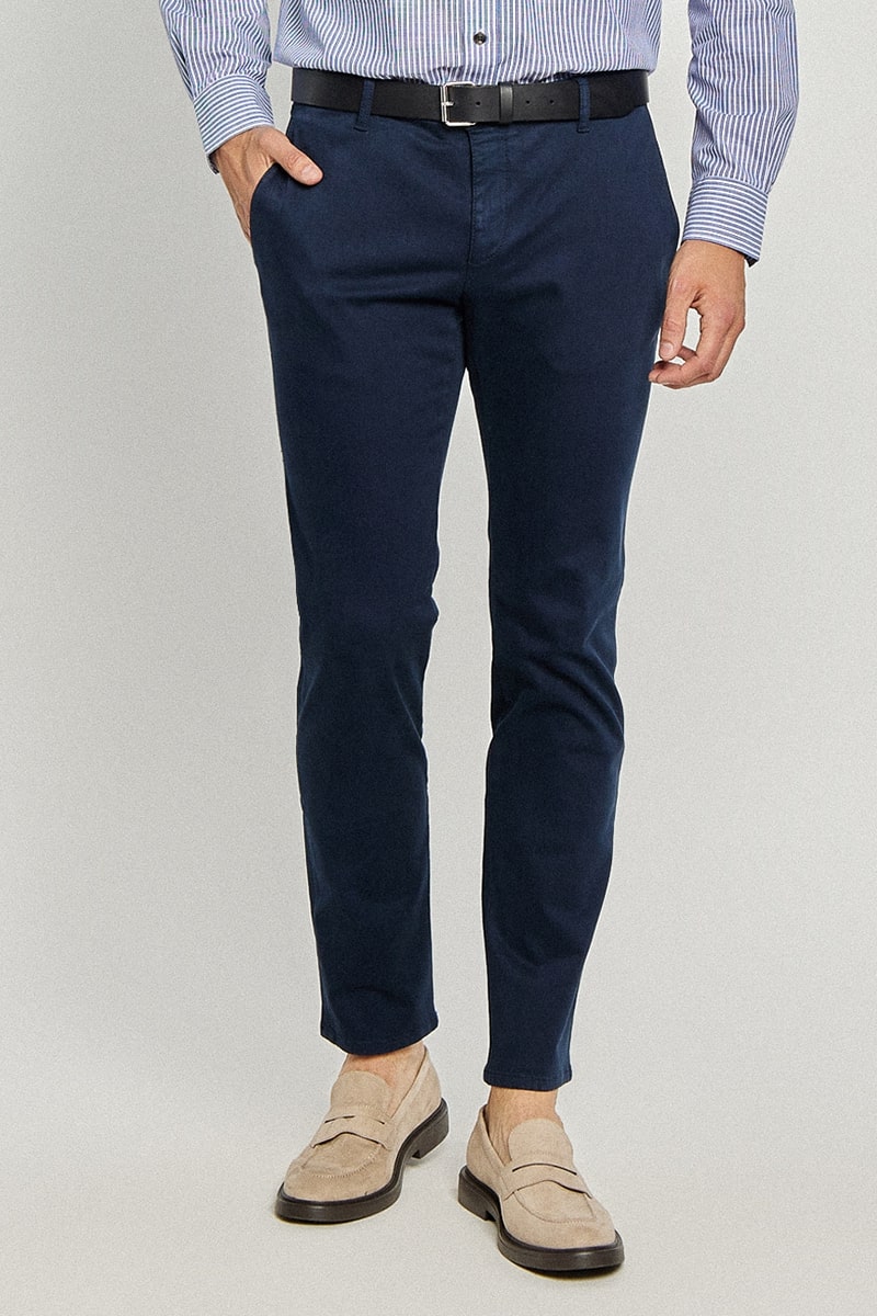 Straight Leg Smart Trousers