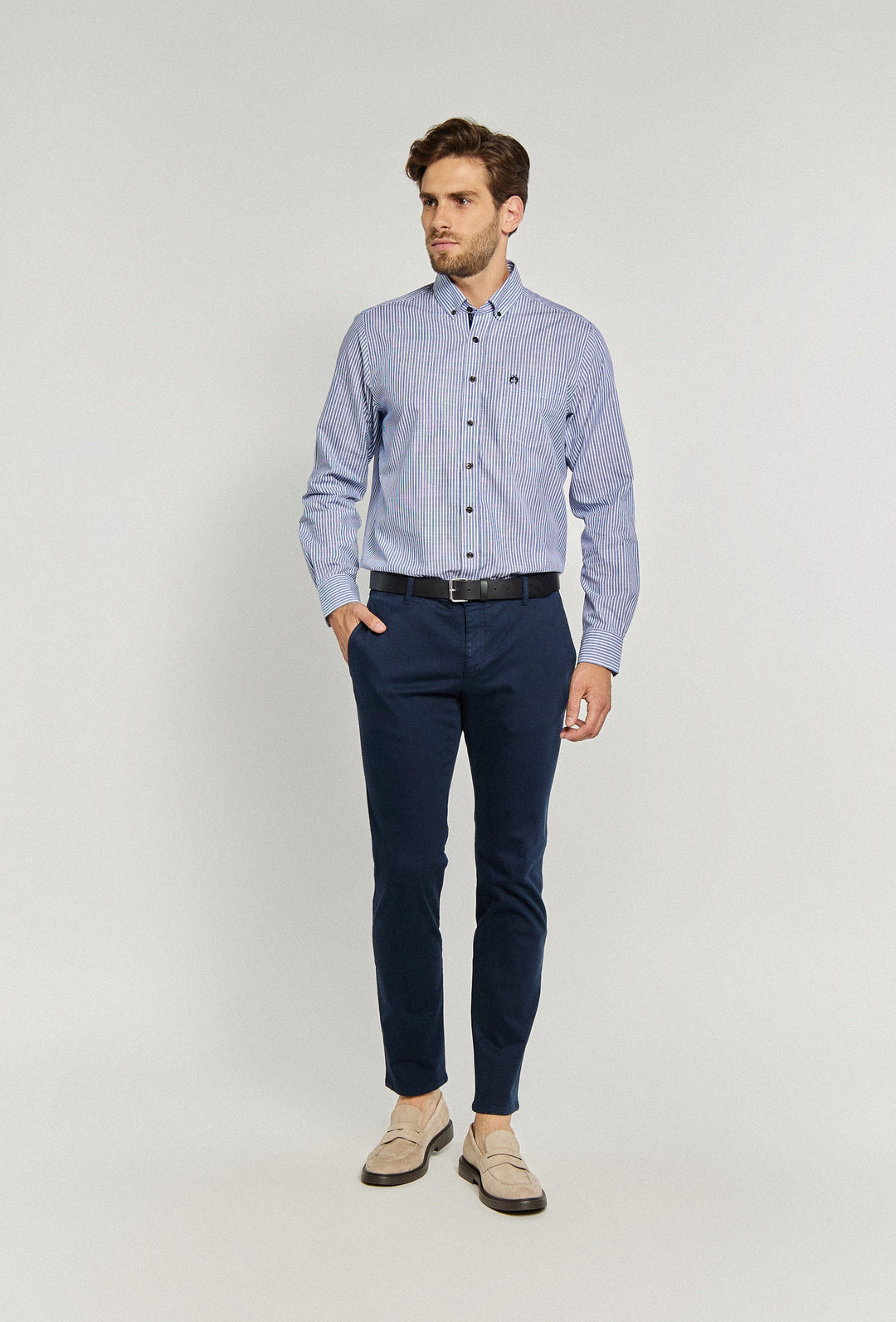 Straight Leg Smart Trousers