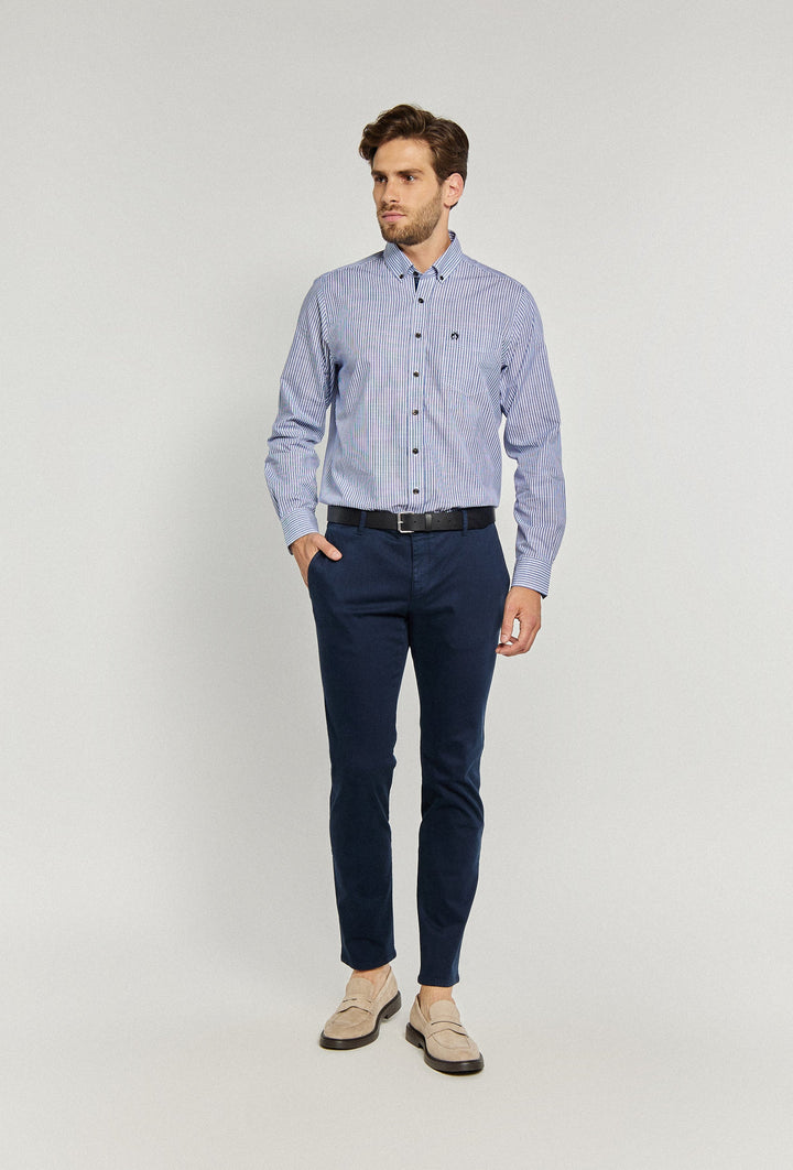 Straight Leg Smart Trousers