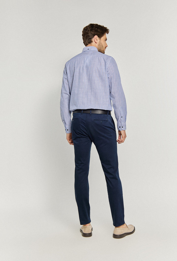 Straight Leg Smart Trousers