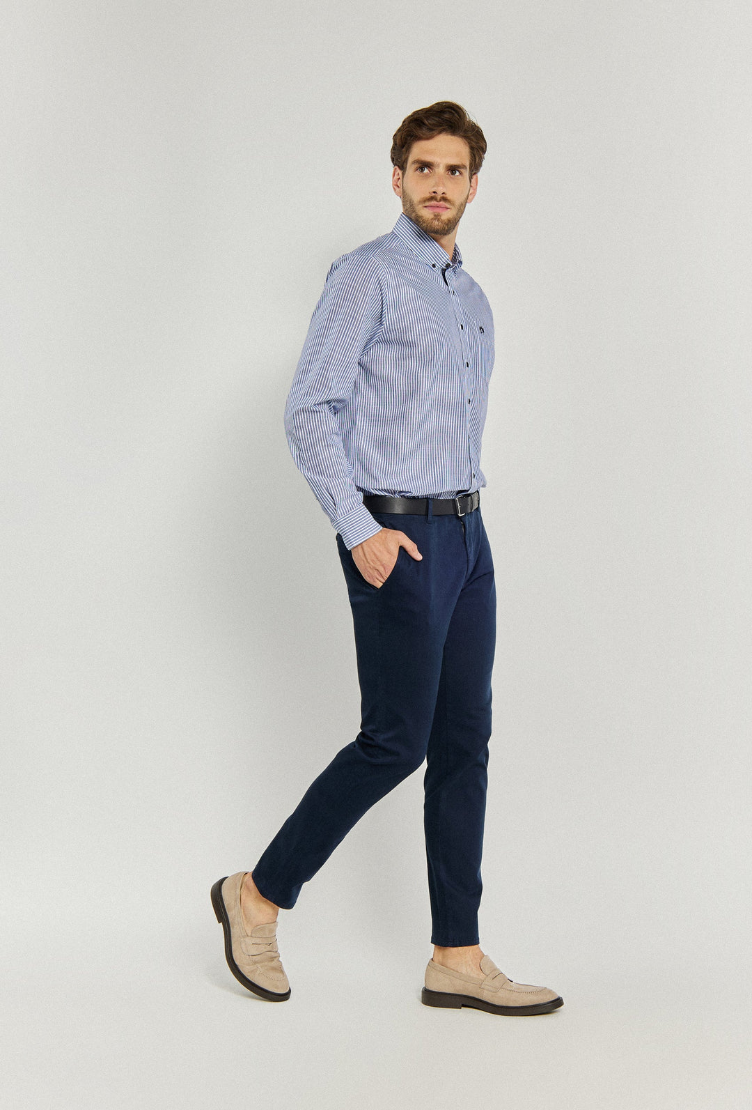 Straight Leg Smart Trousers