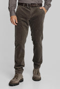 Alberto Taupe Corduroy Trousers
