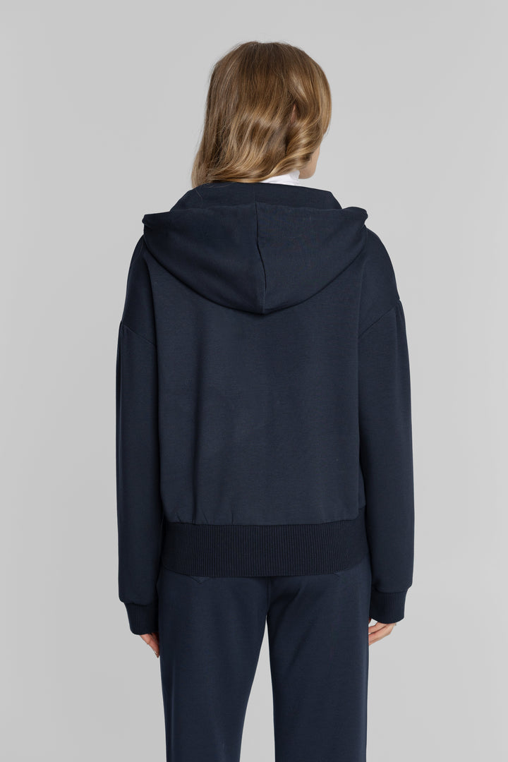 Campione Damenset in Navy mit Hoodie und Hose