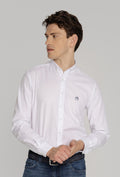 Biała koszula męska Oxford z kołnierzykiem button-down Regular Fit