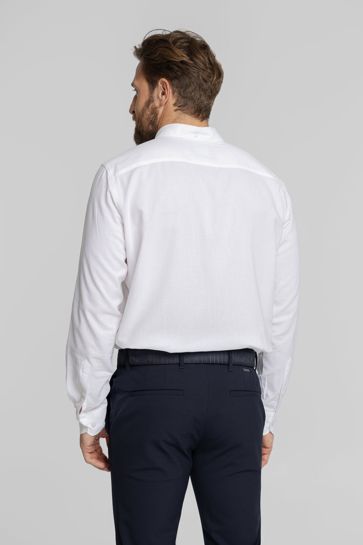Męska biała koszula Modern Fit
