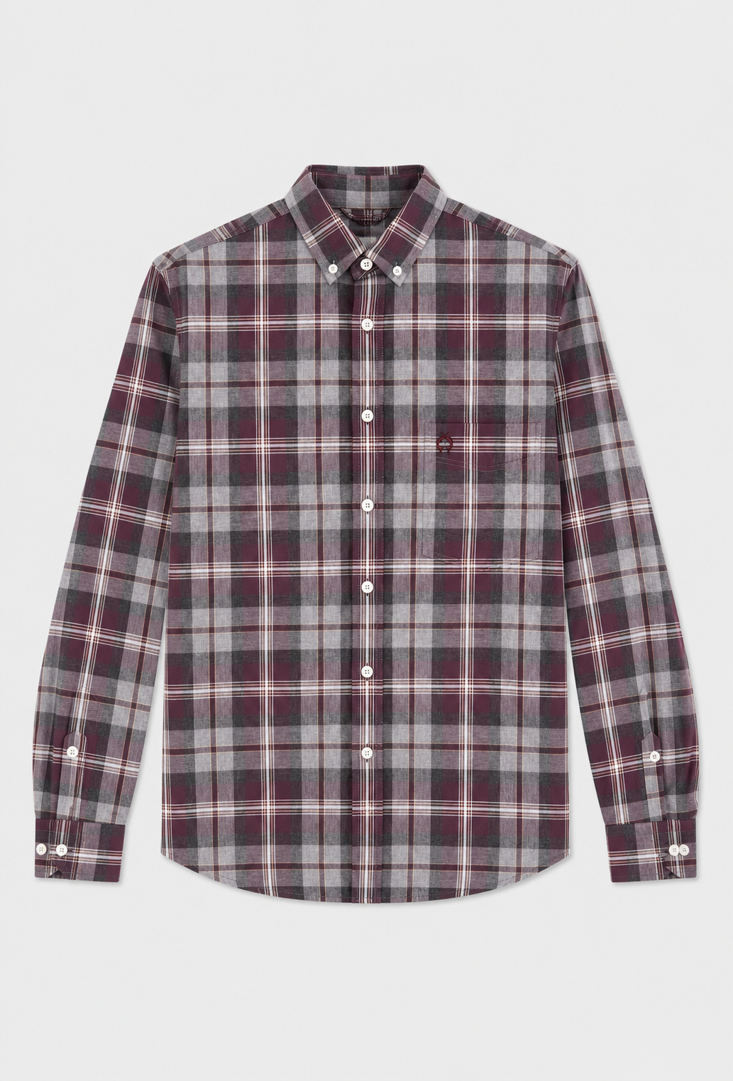 Męska koszula flanelowa w kratę Regular Fit
