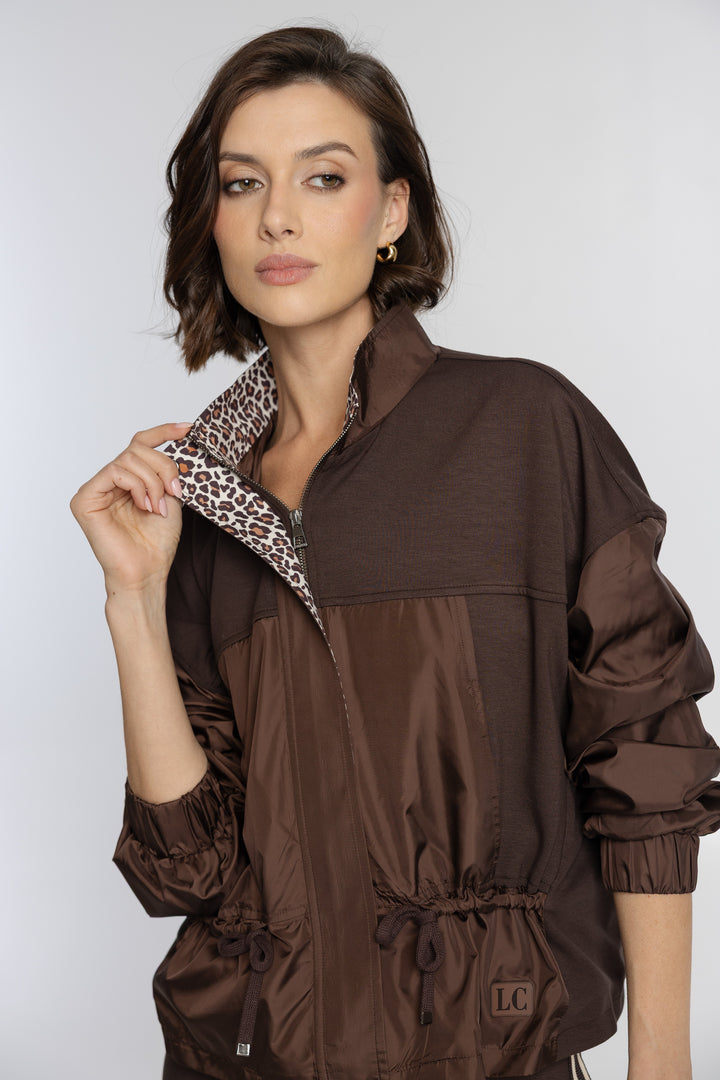 Campione Brown Jacket and Side-Stripe Trousers Co-ord