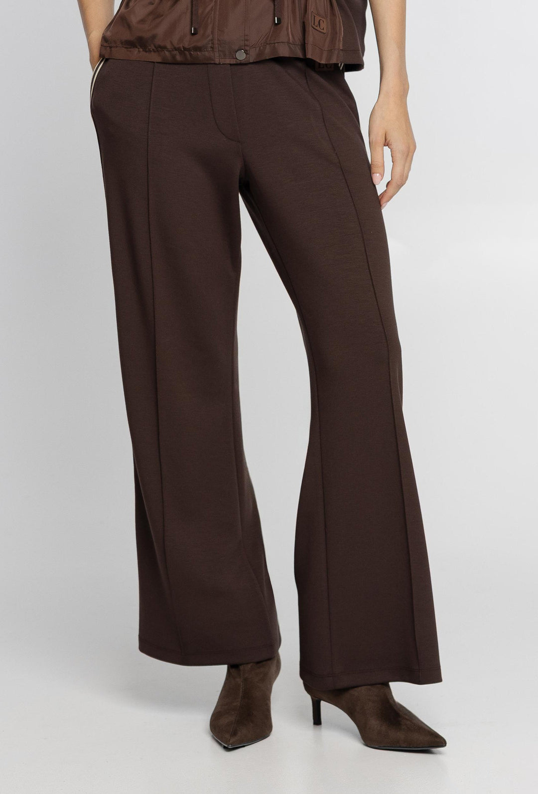 Campione Brown Jacket and Side-Stripe Trousers Co-ord