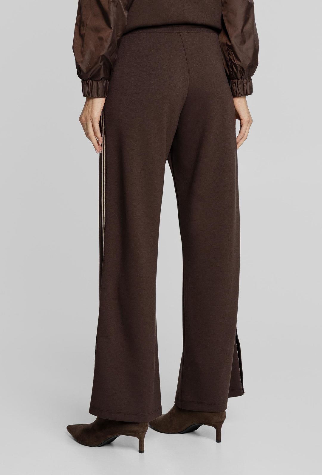 Campione Brown Jacket and Side-Stripe Trousers Co-ord