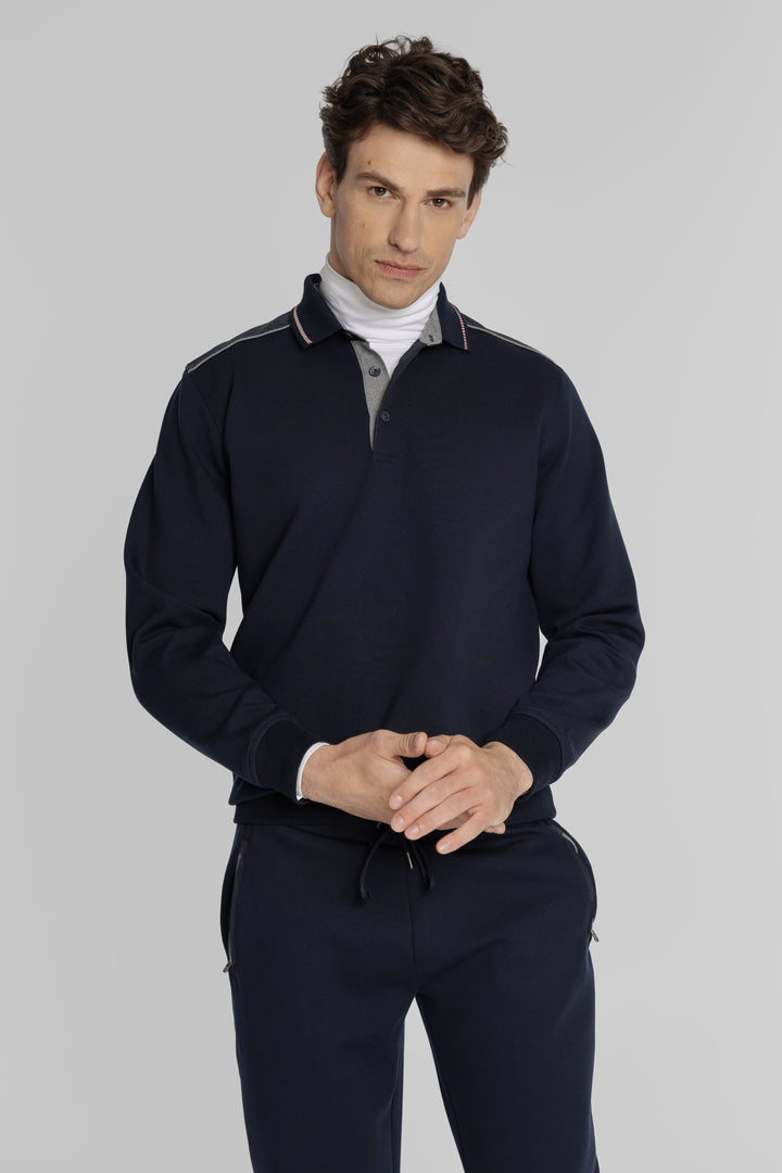 Męska bluza polo Regular Fit