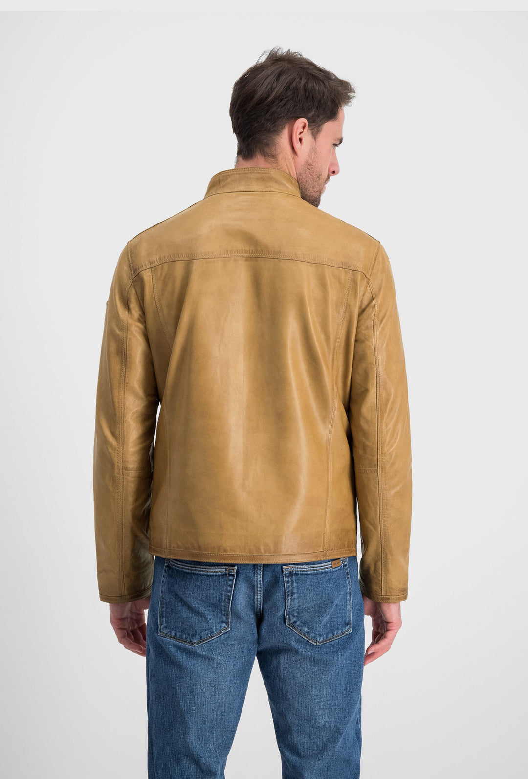 Caramel Leather Jacket