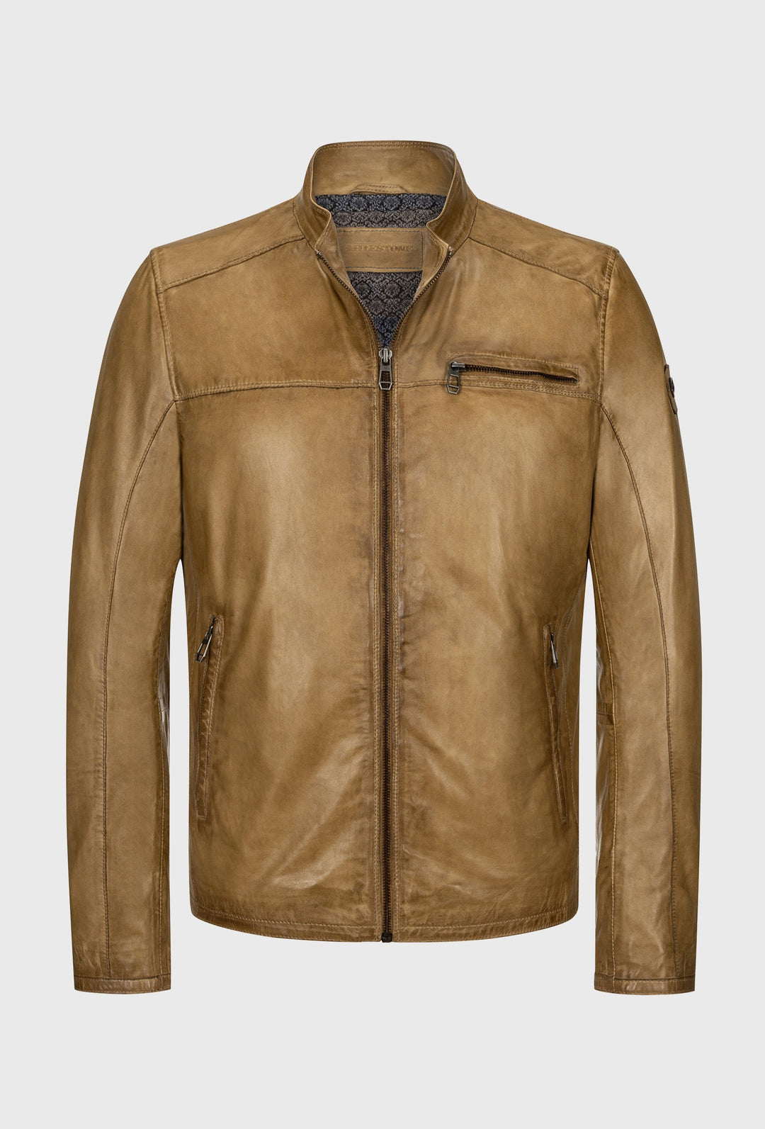 Caramel Leather Jacket