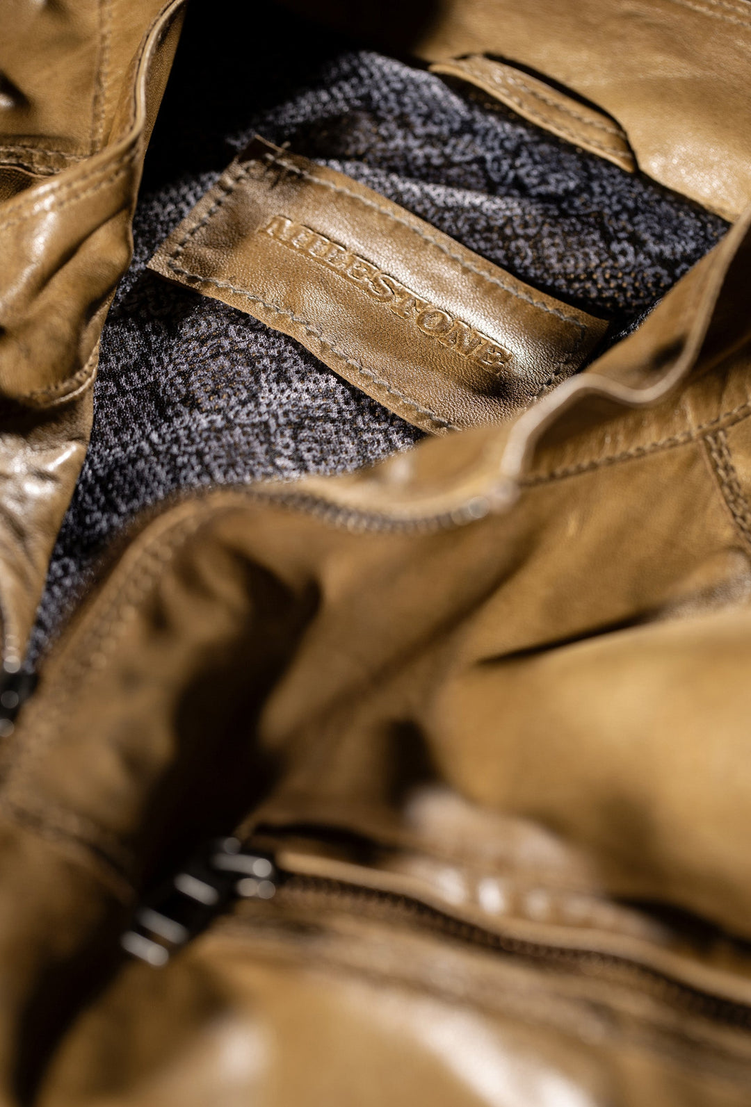 Caramel Leather Jacket