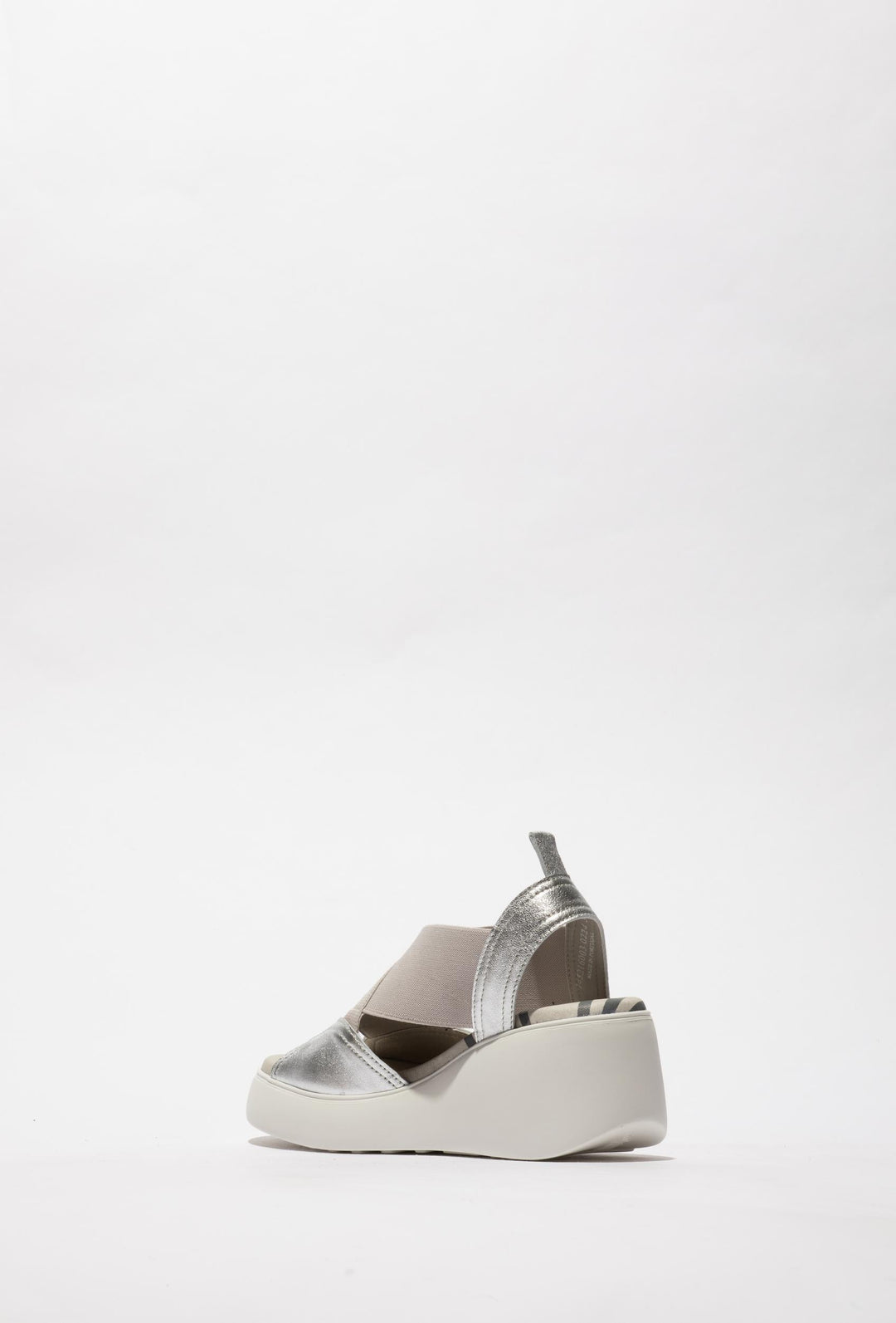 Elegante Damensandalen in Metallic